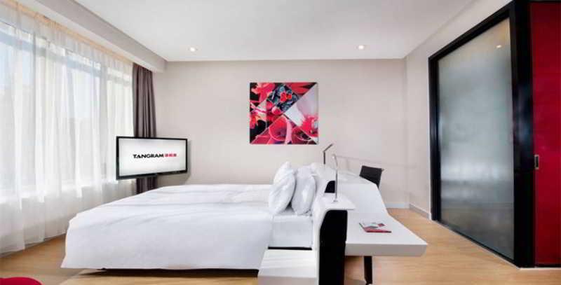 Tangram Hotel Peking  Buitenkant foto