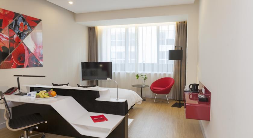 Tangram Hotel Peking  Kamer foto